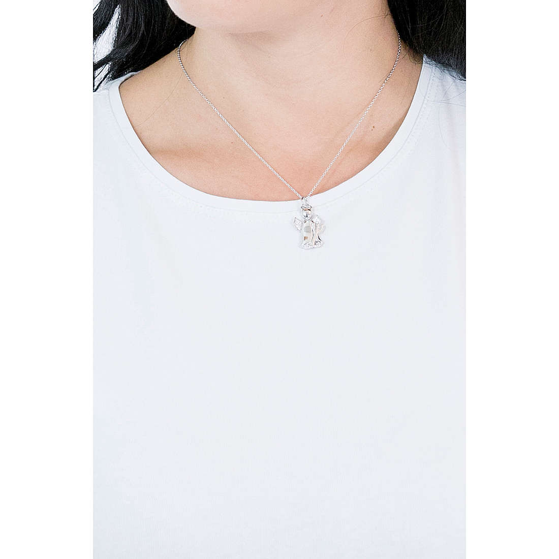 Amen necklaces Naughty&Nice woman D4BBB wearing