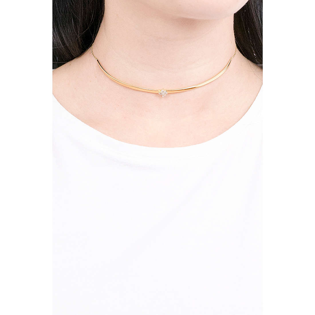 Ania Haie necklaces Glow Getter woman N018-04G wearing
