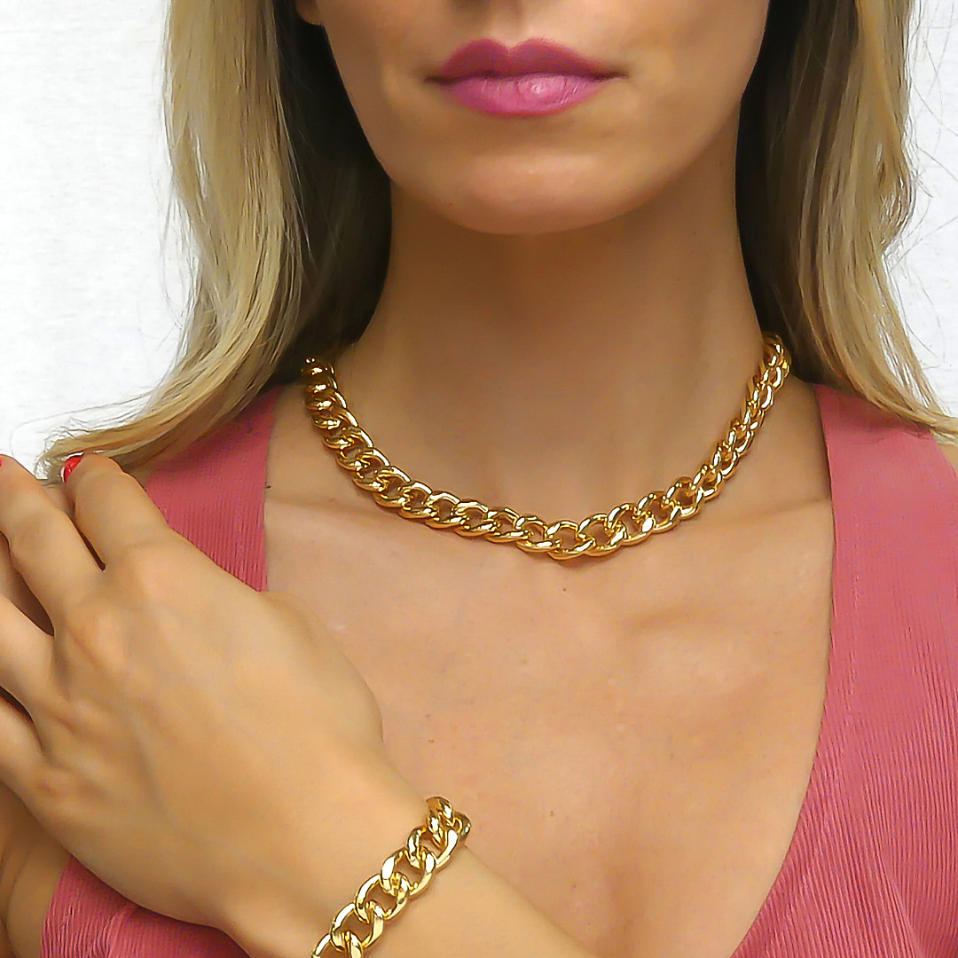 Boccadamo necklaces Mychain woman XGR610D wearing