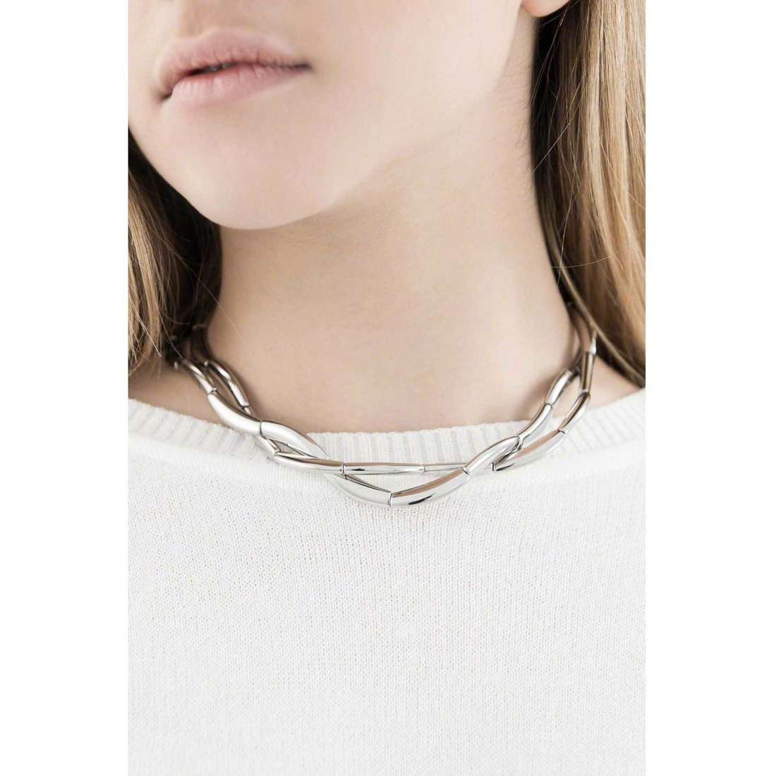 Breil necklaces Flowing woman TJ1094 wearing