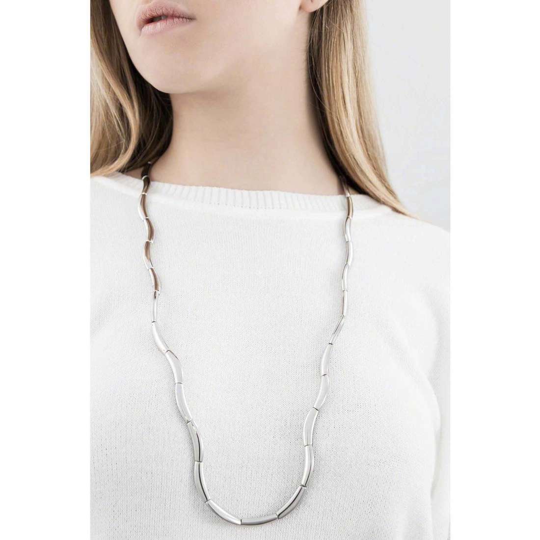 Breil necklaces Flowing woman TJ1094 wearing