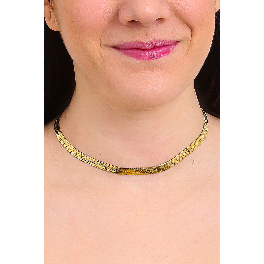 Breil necklaces Gleam woman TJ3292 wearing