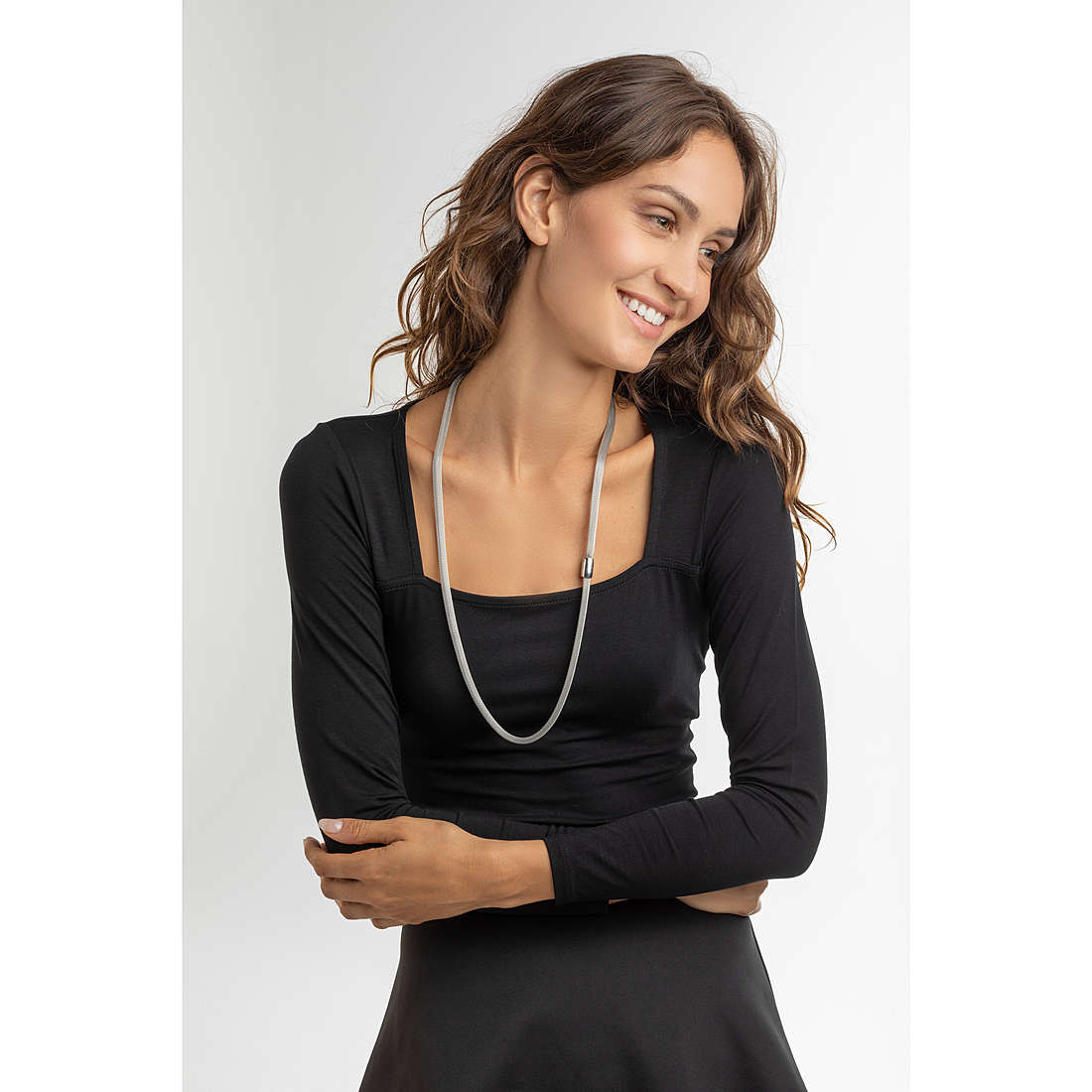 Breil necklaces Magnetica System woman TJ2968 photo wearing