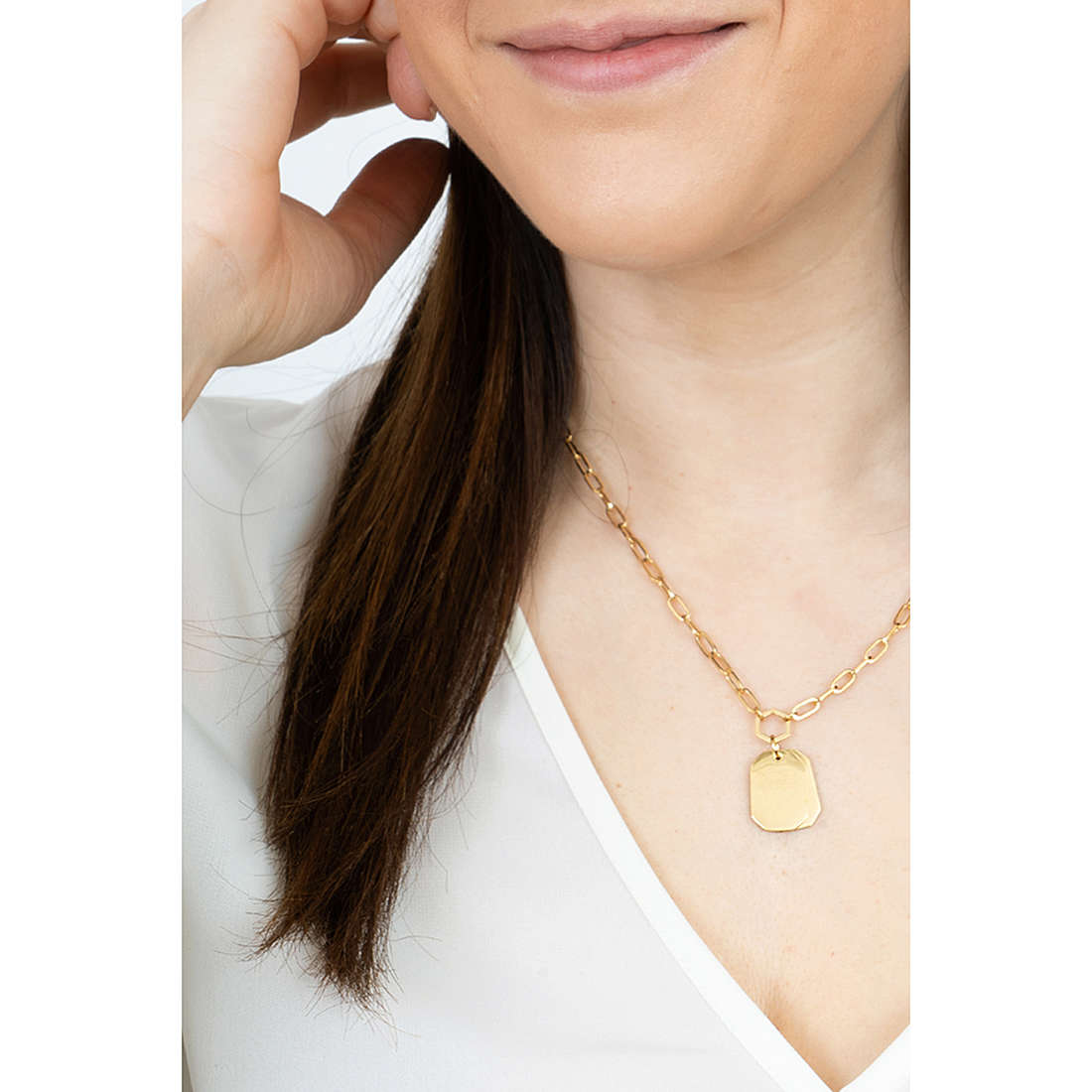 Breil necklaces Private Code woman TJ3122 wearing