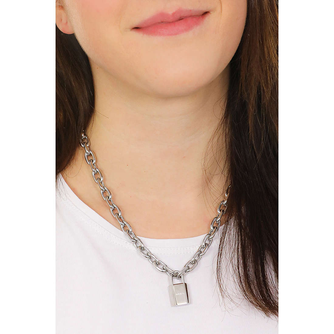Breil necklaces Promise woman TJ3078 photo wearing