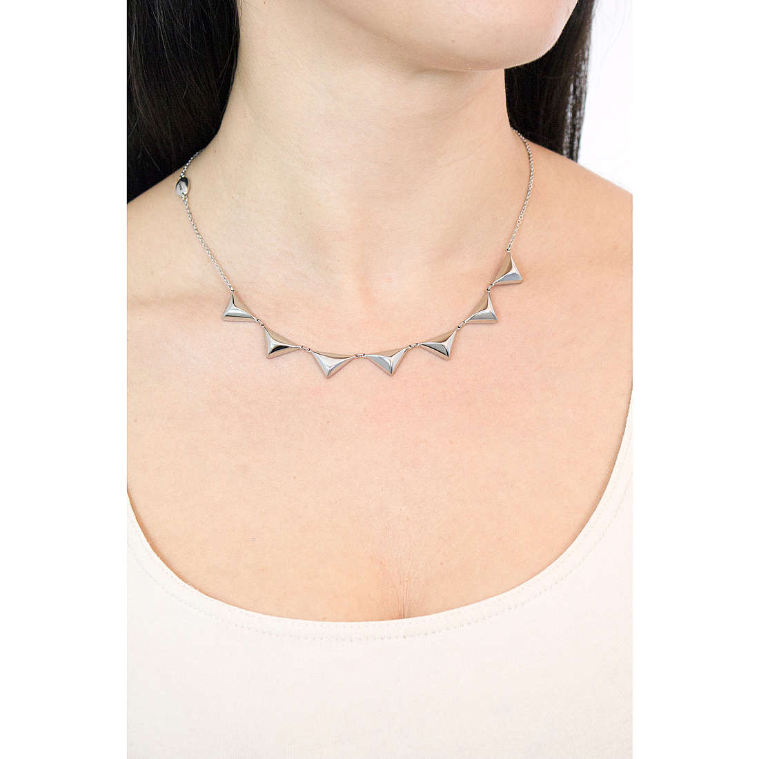 Breil necklaces Rockers woman TJ2591 wearing