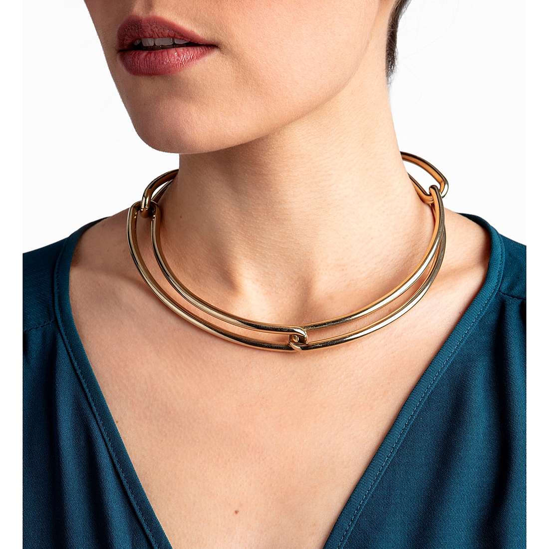 Calvin Klein necklaces Unified woman KJ9QJJ100100 wearing