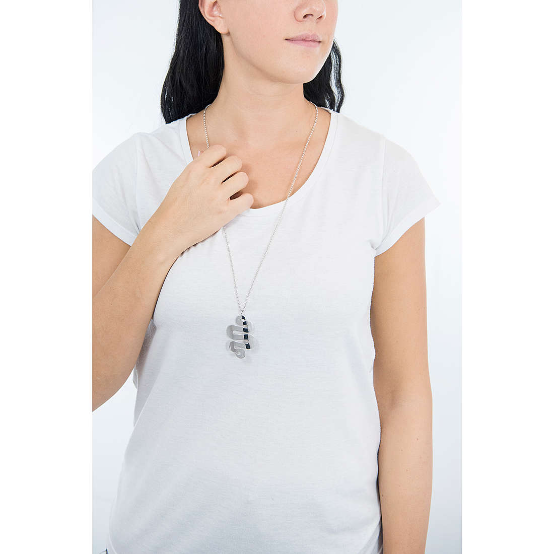 GioiaPura necklaces woman ALZ4065907-AR wearing