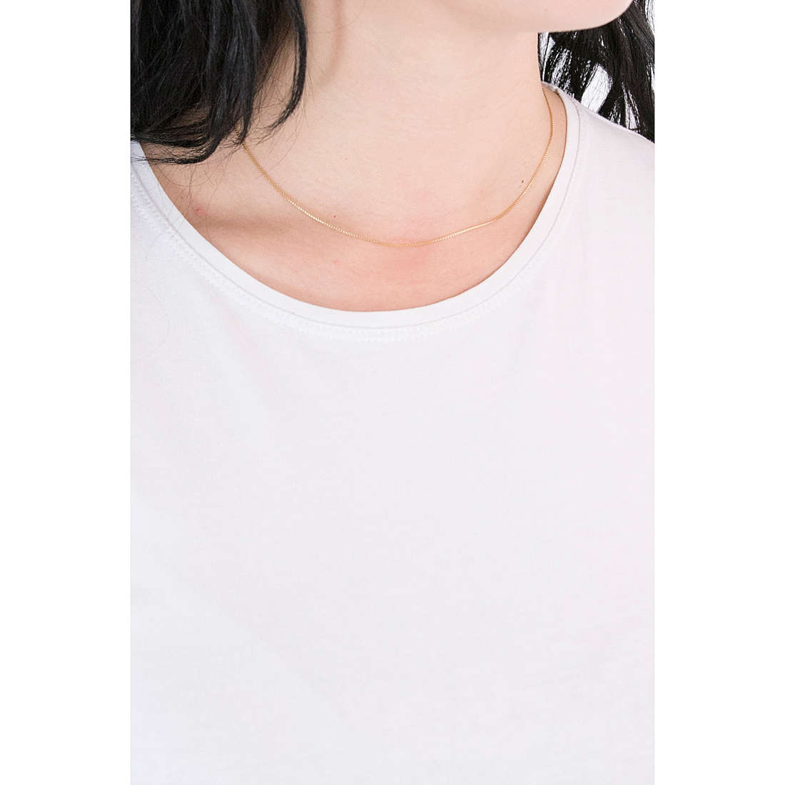 GioiaPura necklaces Basic woman GYCAR00051-40 wearing