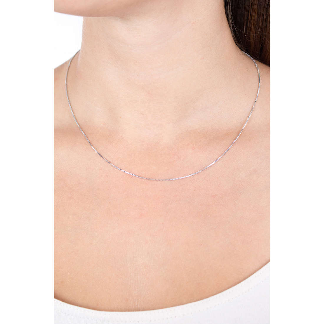 GioiaPura necklaces Basic woman WCD00010DV45 wearing