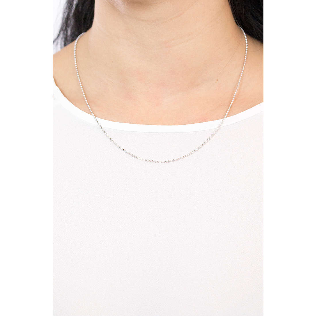 GioiaPura necklaces Basic woman WCD00020DV50 wearing