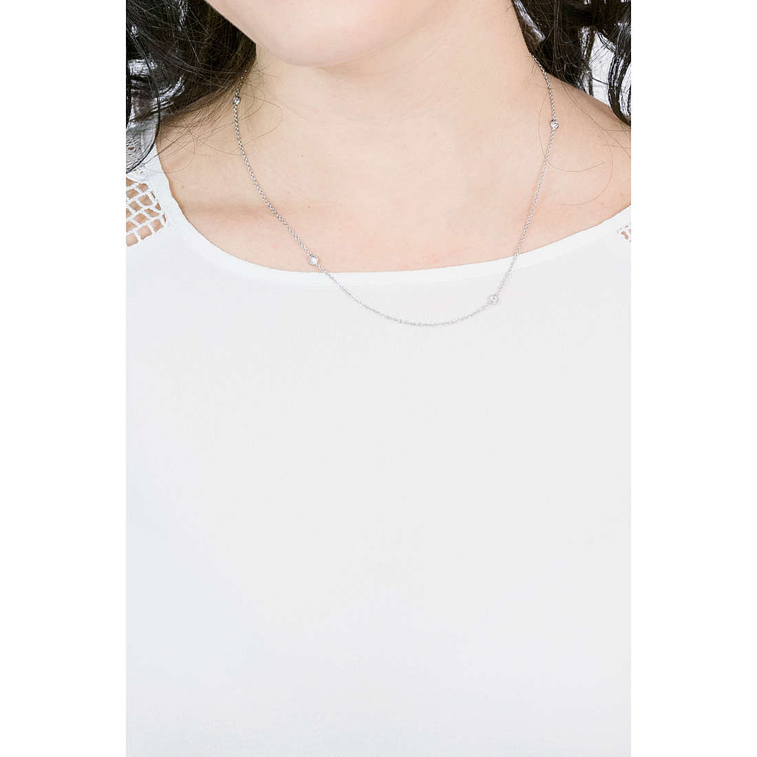 GioiaPura necklaces woman GYCAR00031-45 wearing