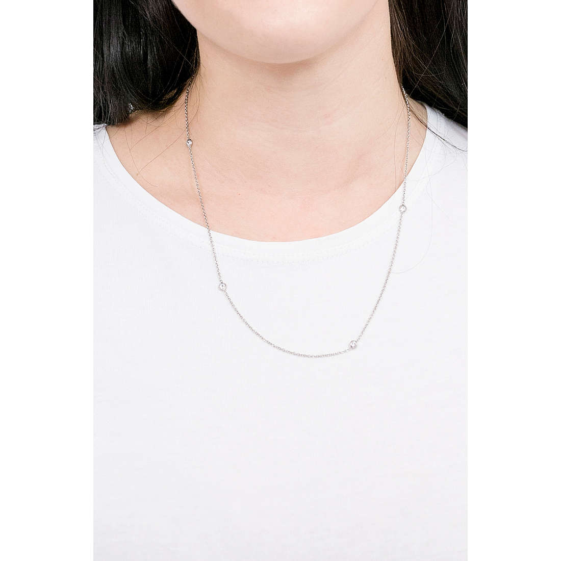 GioiaPura necklaces woman GYCAR00031-50 wearing