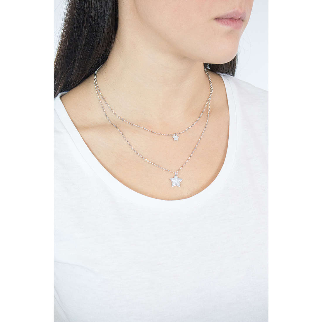 GioiaPura necklaces woman GYCARW0198-S wearing