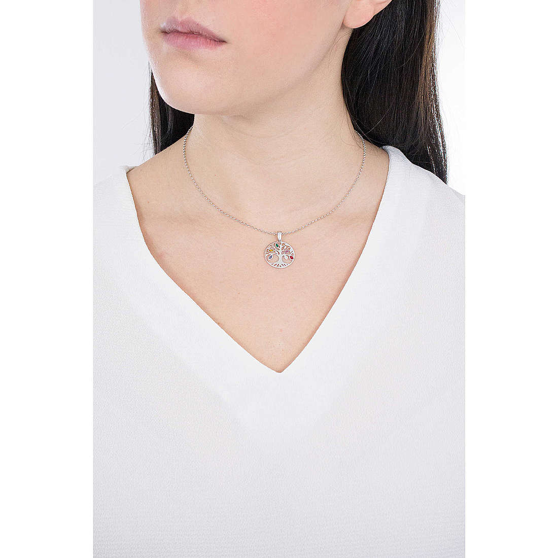 GioiaPura necklaces woman GYCARW0217-S wearing