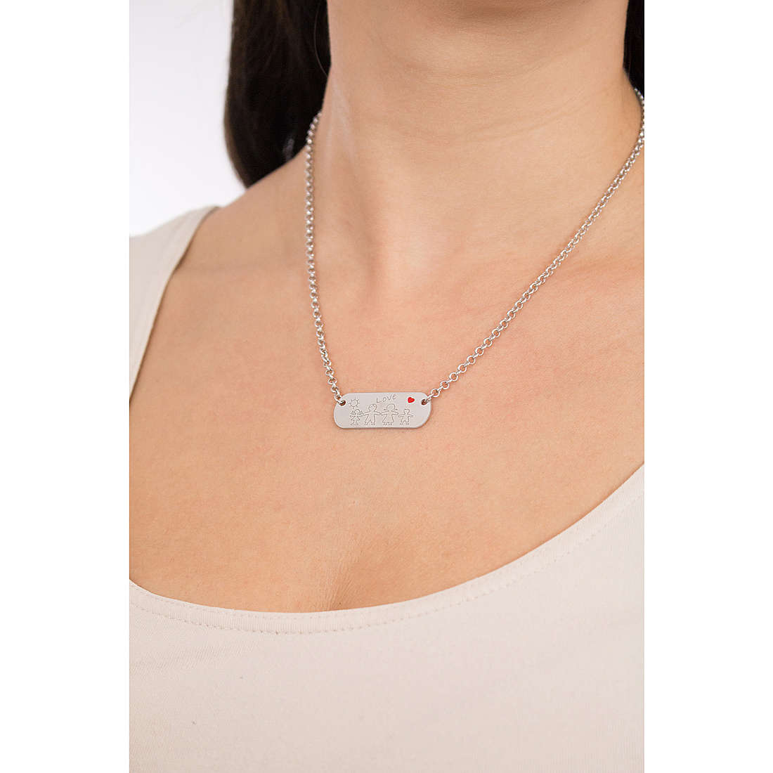 GioiaPura necklaces woman GYCARW0243-S wearing