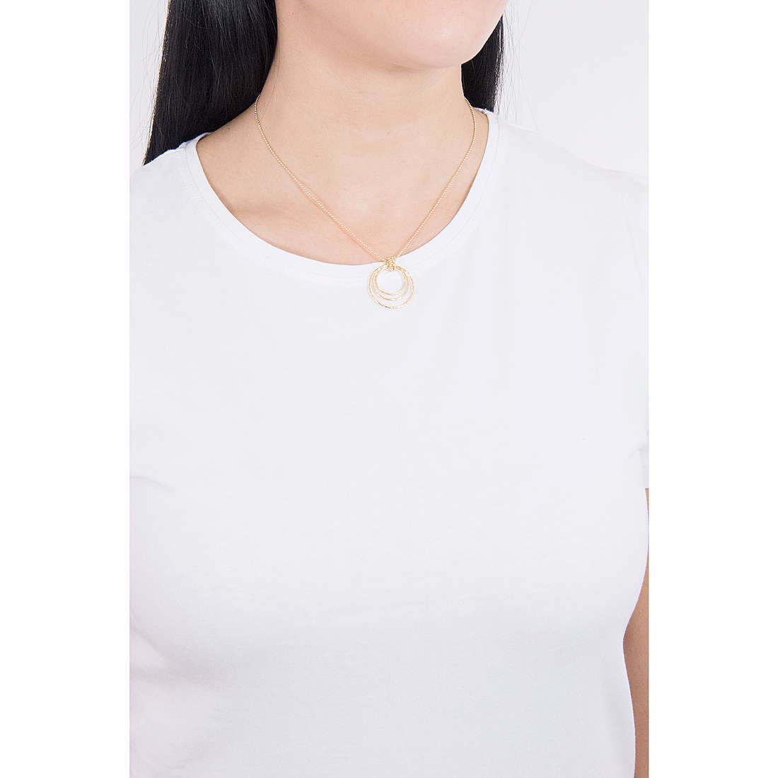 GioiaPura necklaces woman GYCARW0275-G wearing