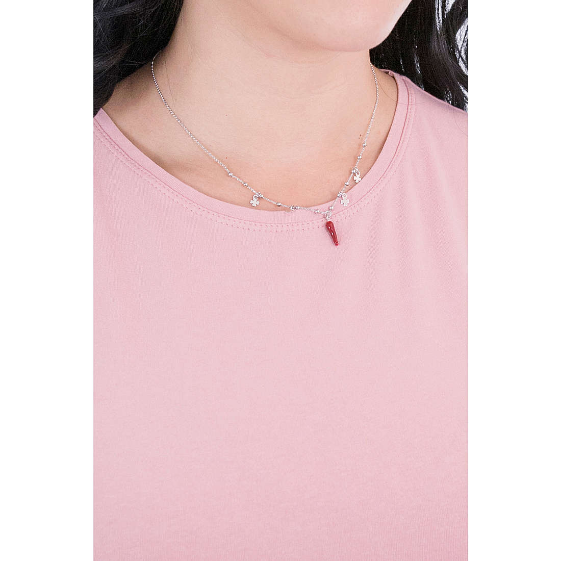 GioiaPura necklaces woman GYCARW0283-R wearing