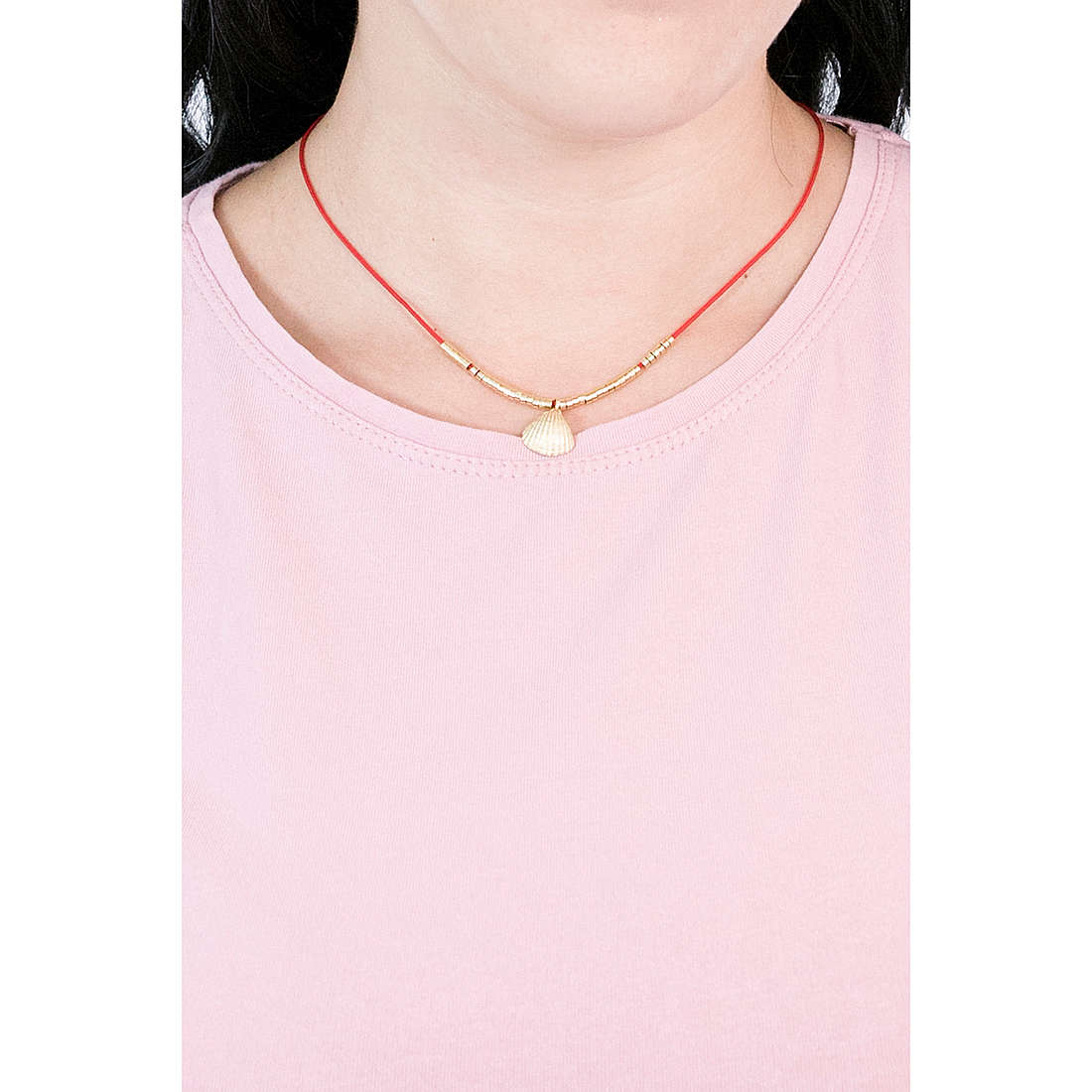 GioiaPura necklaces woman GYCARW0292-R wearing