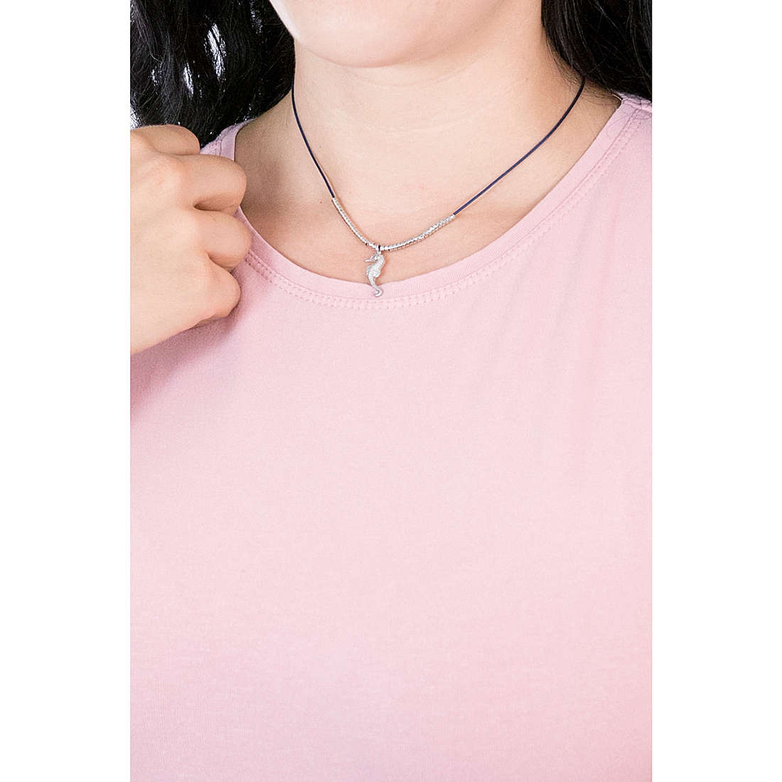 GioiaPura necklaces woman GYCARW0293-DB wearing