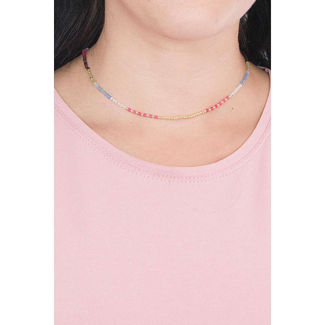 GioiaPura necklaces woman GYCARW0370-ML wearing