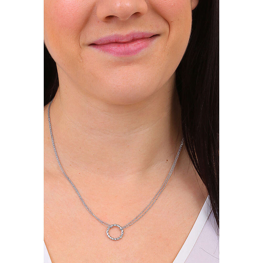 GioiaPura necklaces woman GYCARW0421-S wearing
