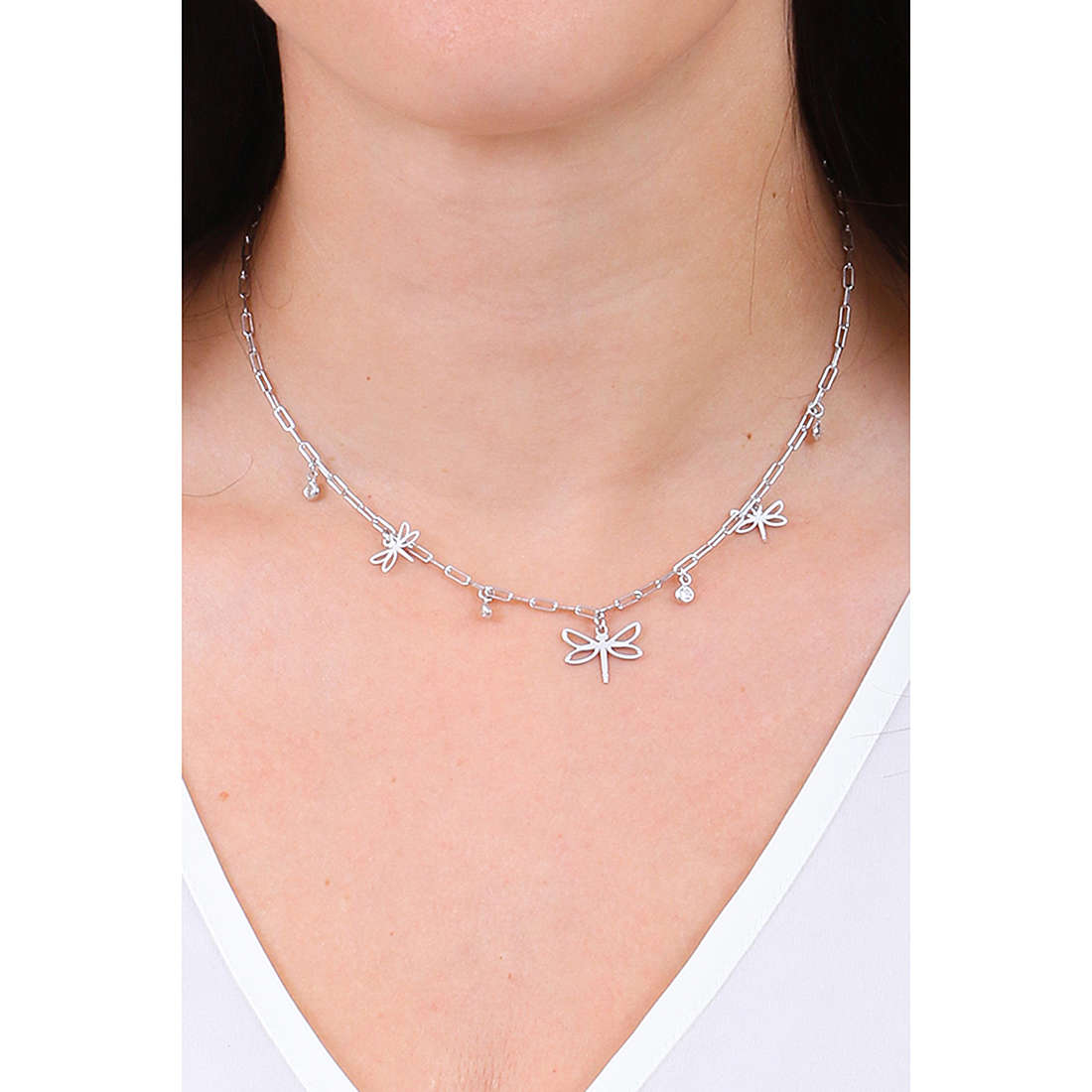 GioiaPura necklaces woman GYCARW0517-S wearing
