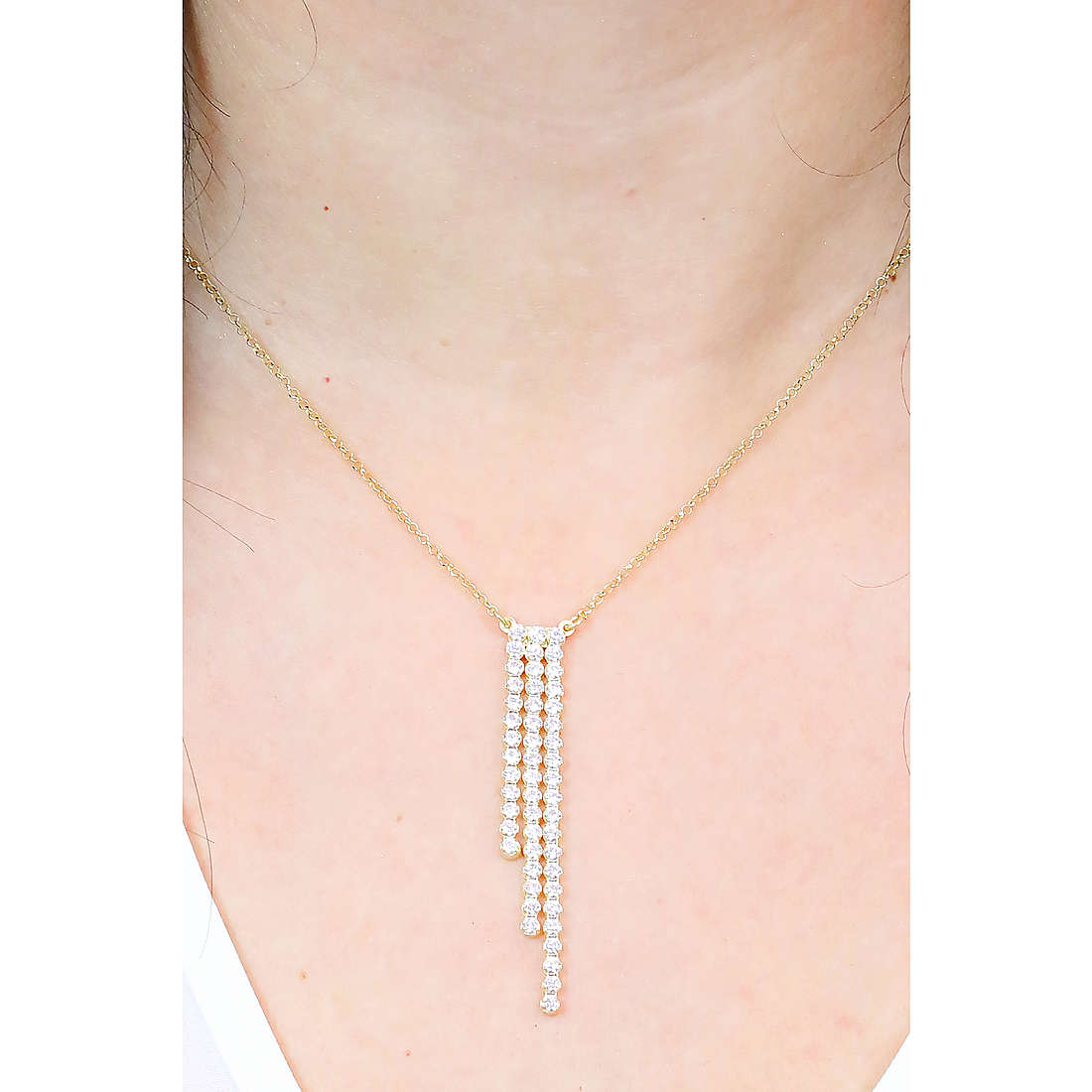 GioiaPura necklaces woman GYCARW0604-GW wearing