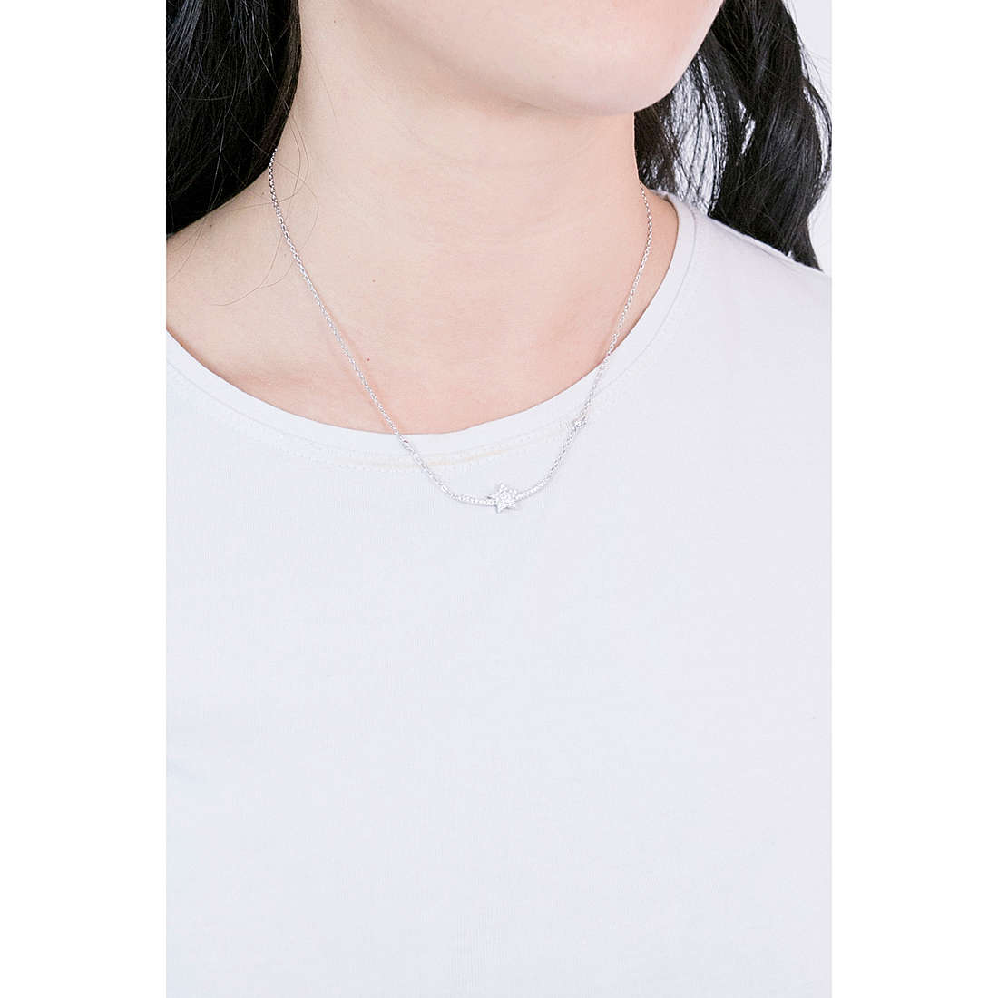 GioiaPura necklaces woman GYCARZ0055-W wearing