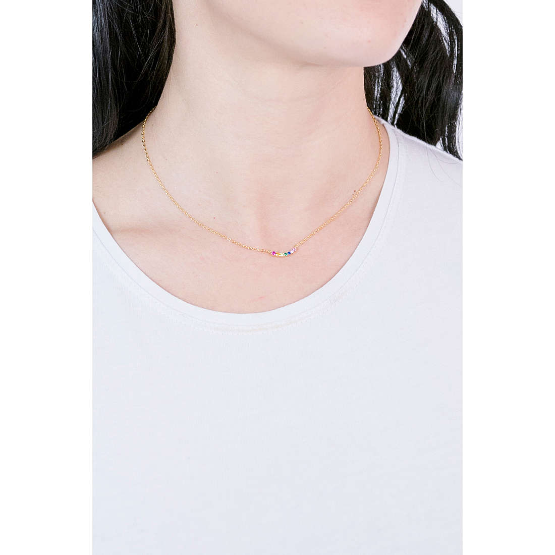 GioiaPura necklaces woman GYCARZ0110-ML wearing