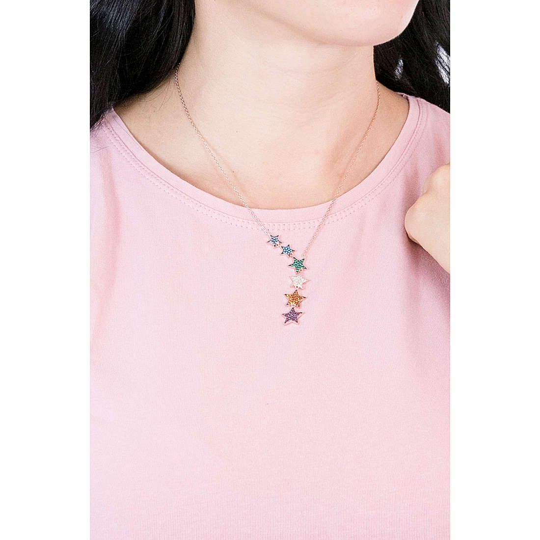 GioiaPura necklaces woman GYCARZ0141-ML wearing