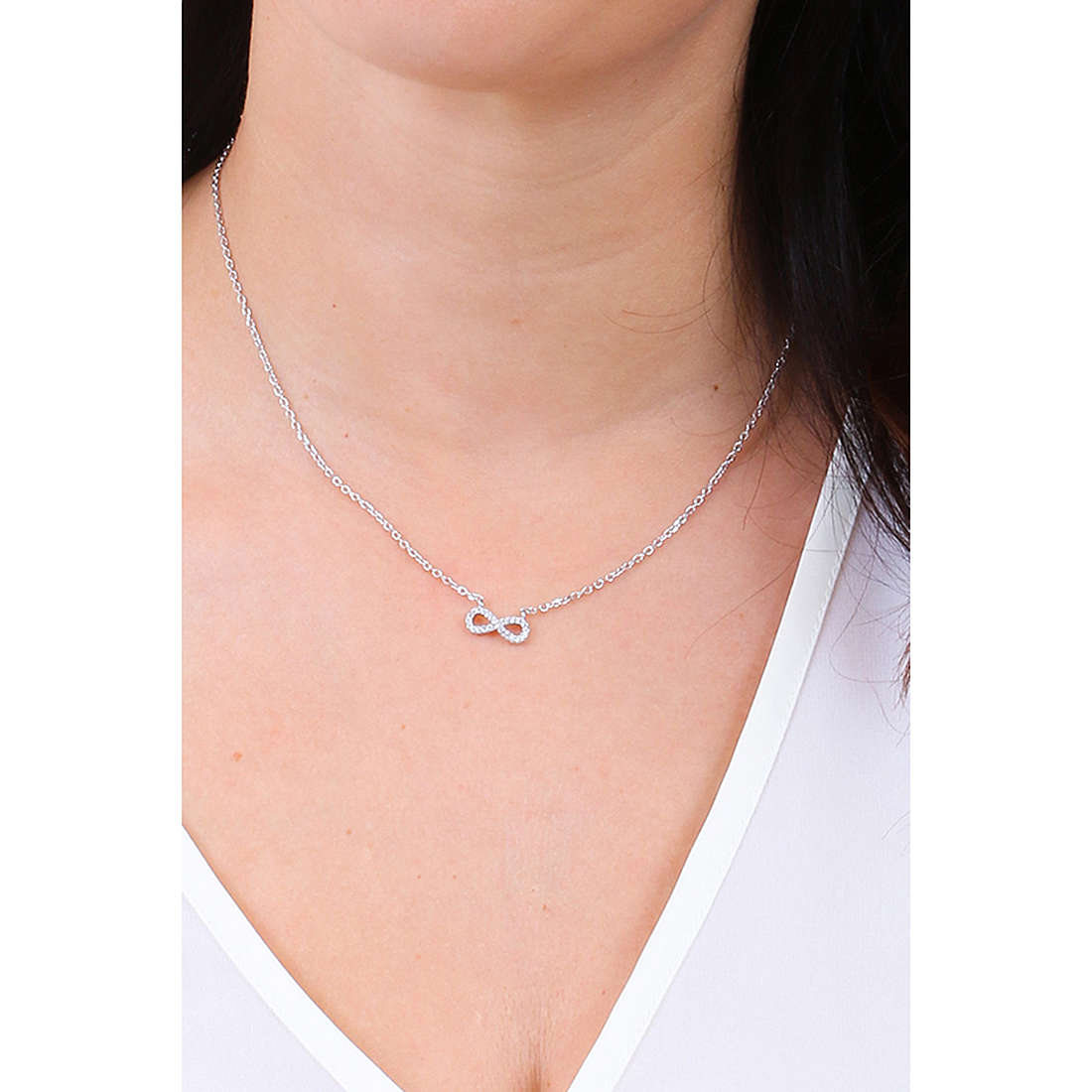 GioiaPura necklaces woman GYCARZ0253-SW wearing