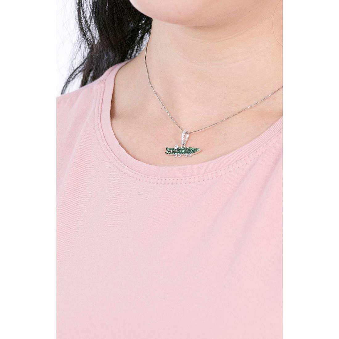 GioiaPura necklaces woman GYPARZ0254-LG wearing