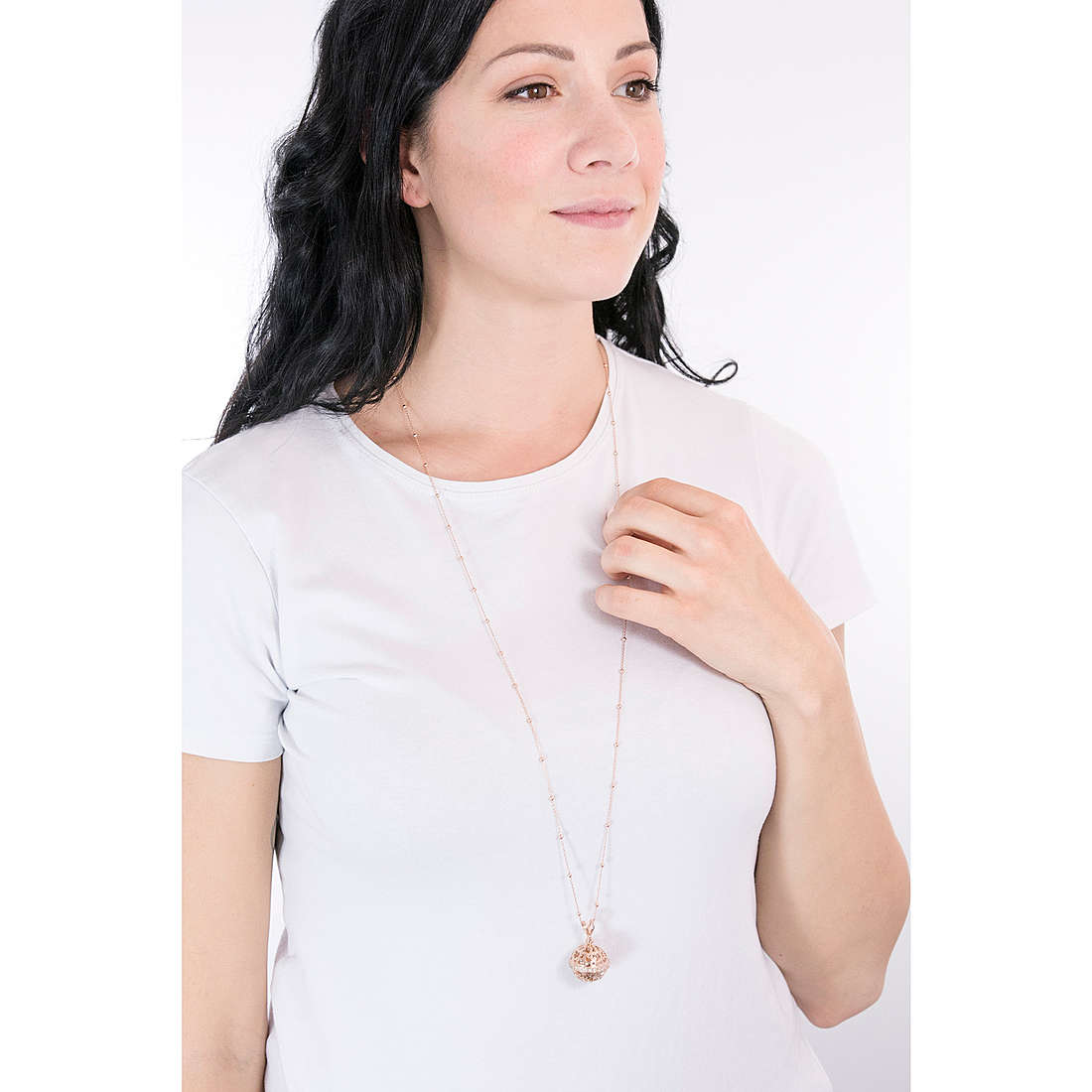 GioiaPura necklaces woman GYXCAR0075-20 wearing