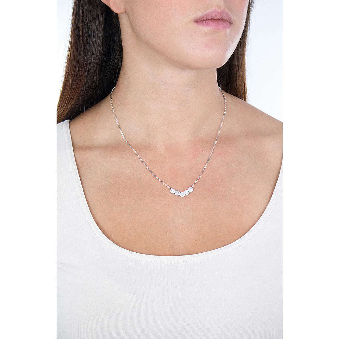 GioiaPura necklaces woman INS007CT040 wearing