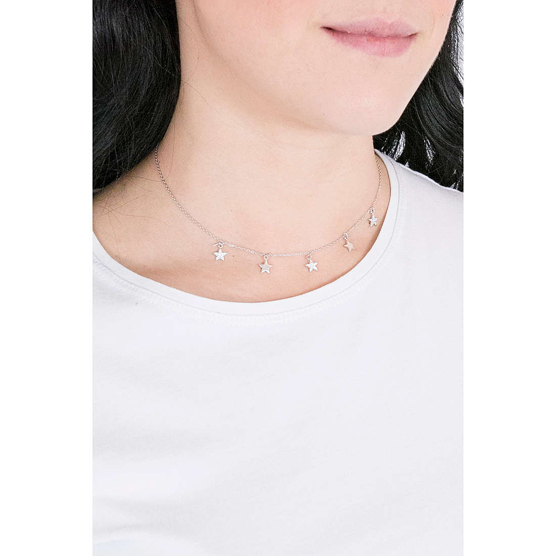 GioiaPura necklaces woman INS028CT092 wearing