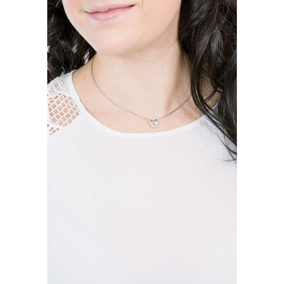 GioiaPura necklaces woman INS028CT242 wearing