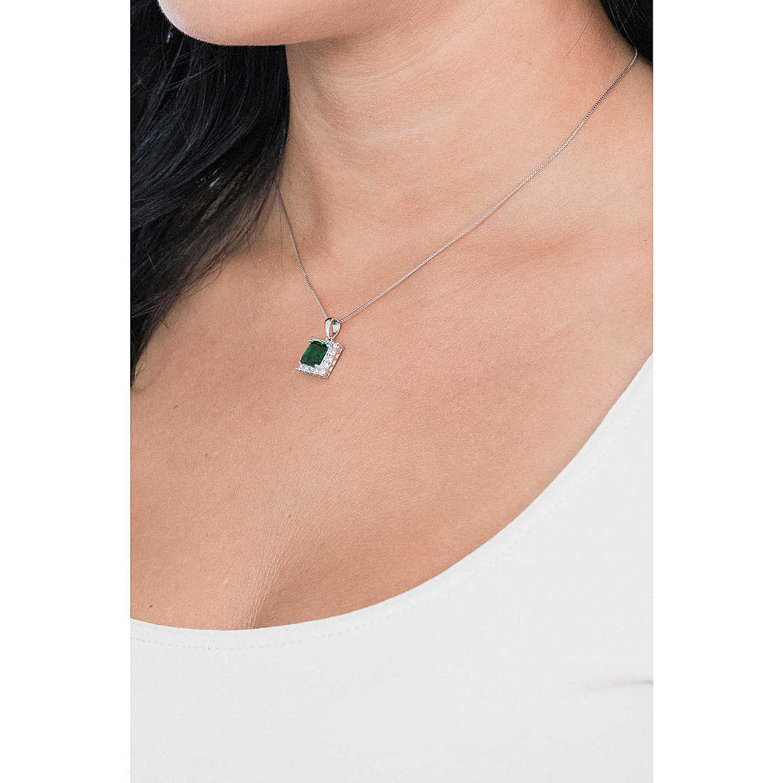 GioiaPura necklaces woman INS028P123VE wearing