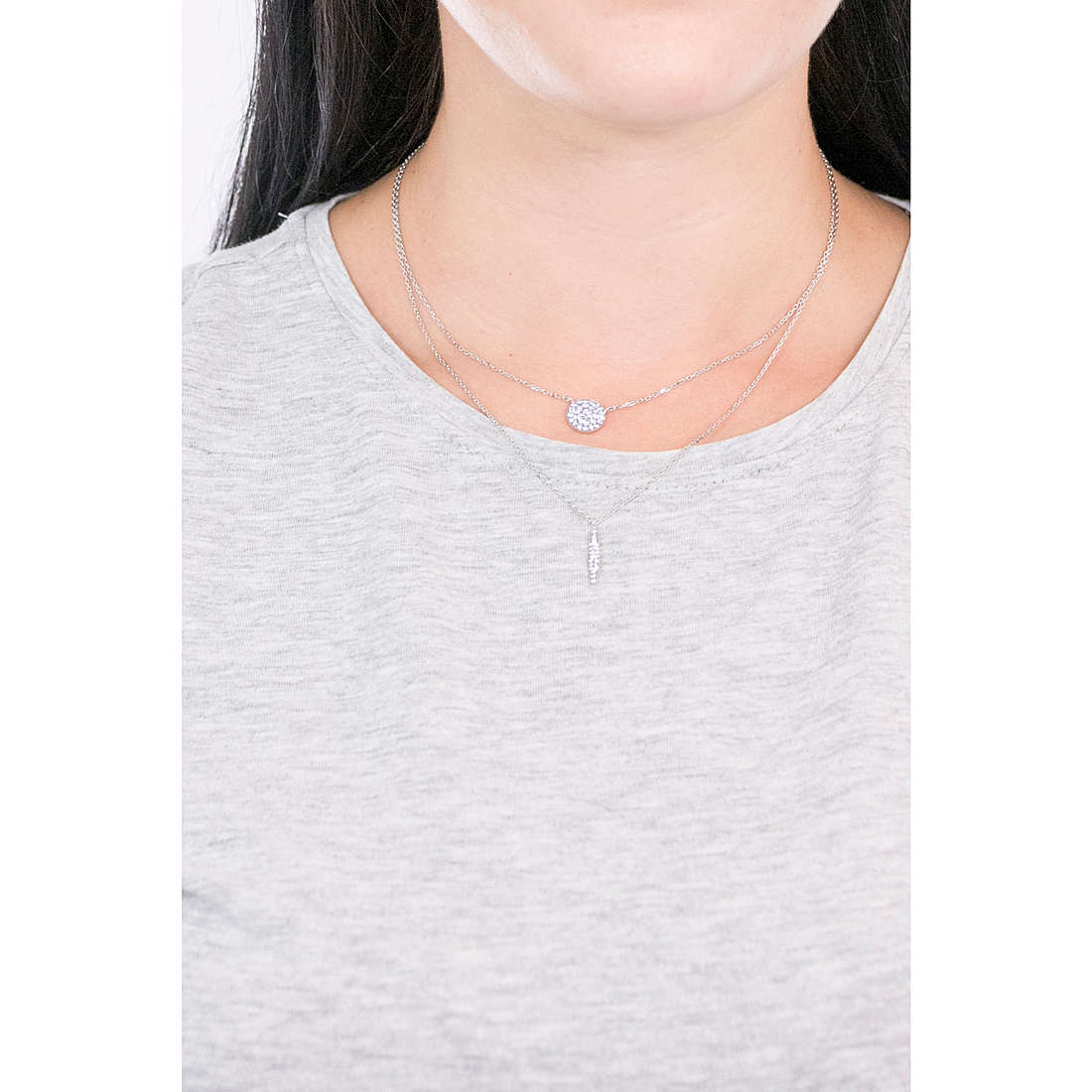 GioiaPura necklaces woman LPN 58647 wearing