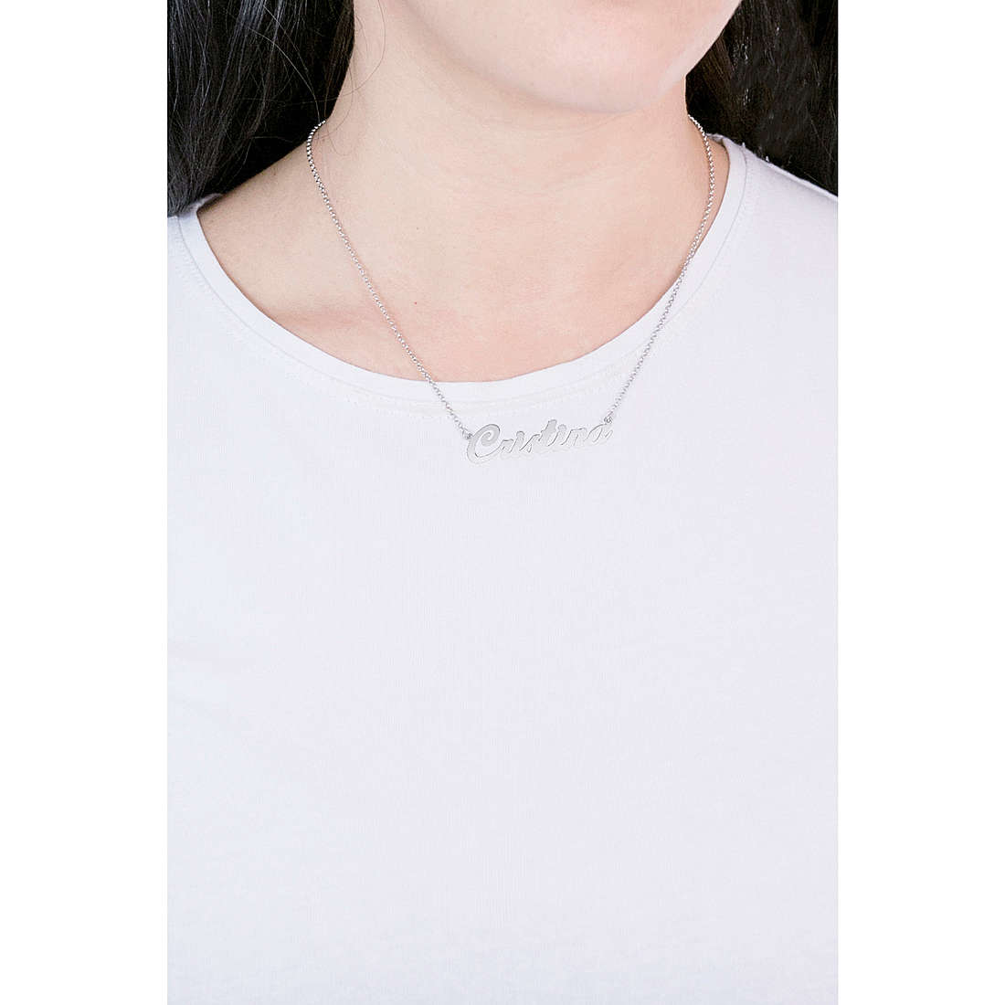 GioiaPura necklaces Nominum woman GYXCAR0071-32 wearing