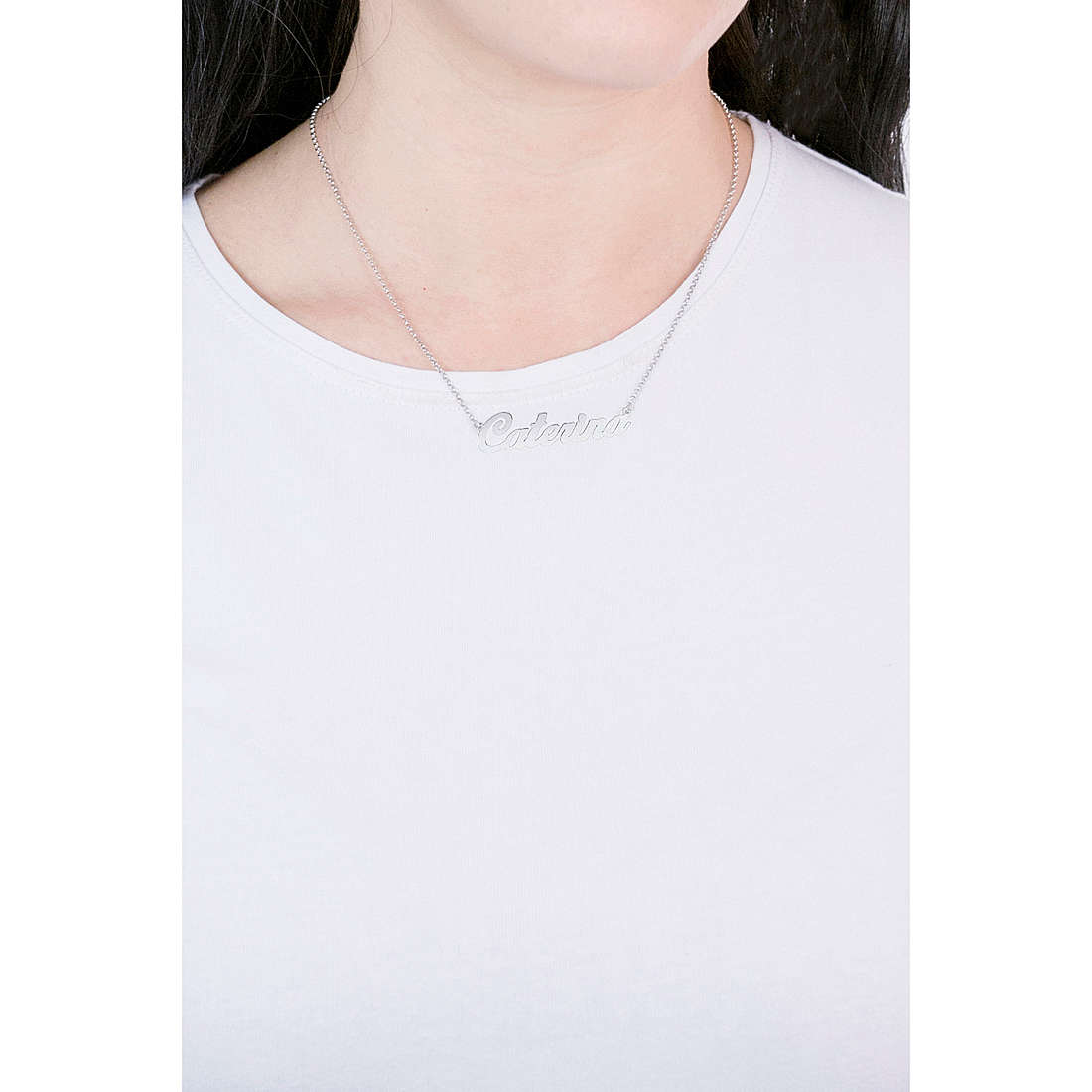 GioiaPura necklaces Nominum woman GYXCAR0071-46 wearing