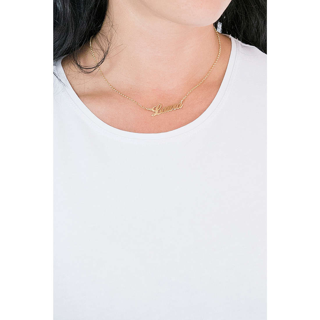 GioiaPura necklaces Nominum woman GYXCAR0076-15 wearing