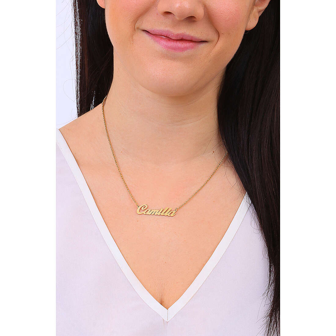GioiaPura necklaces Nominum woman GYXCAR0076-30 wearing