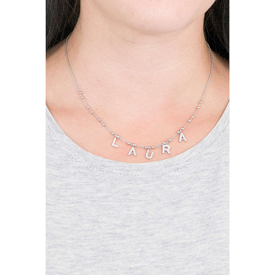 GioiaPura necklaces Nominum woman GYXCAZ0016-15 wearing