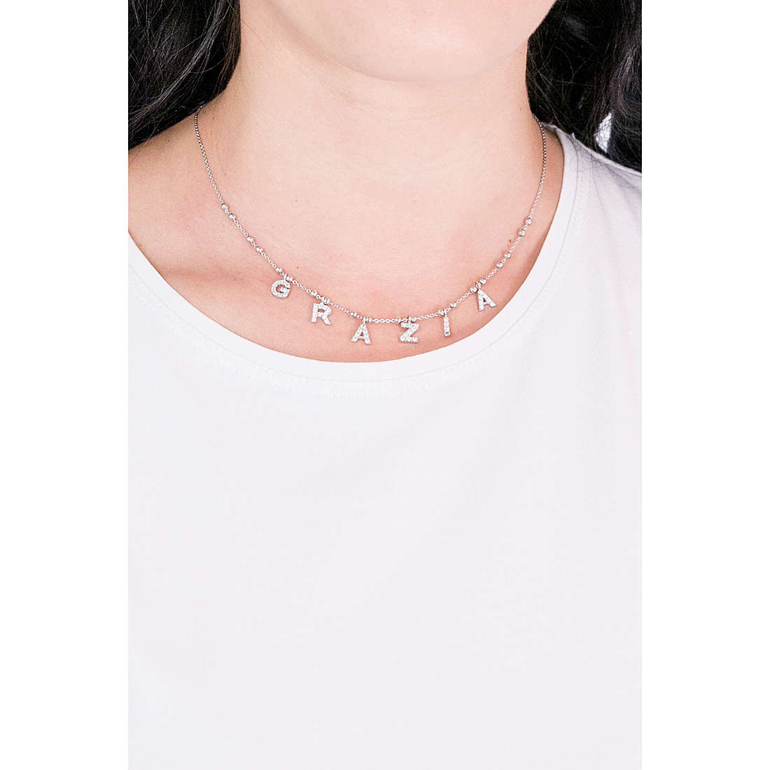 GioiaPura necklaces Nominum woman GYXCAZ0016-70 wearing