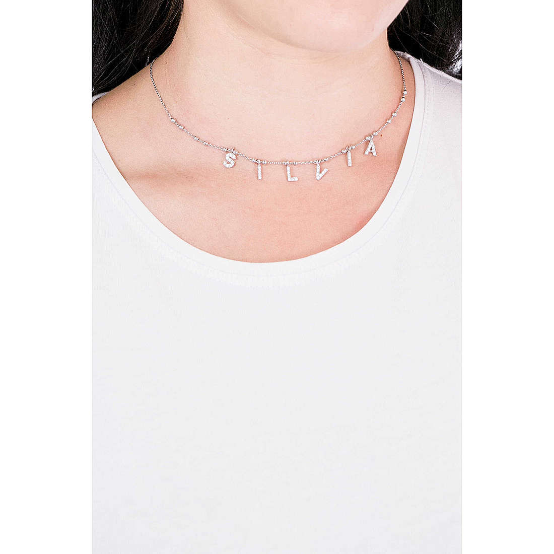 GioiaPura necklaces Nominum woman GYXCAZ0016-9 wearing