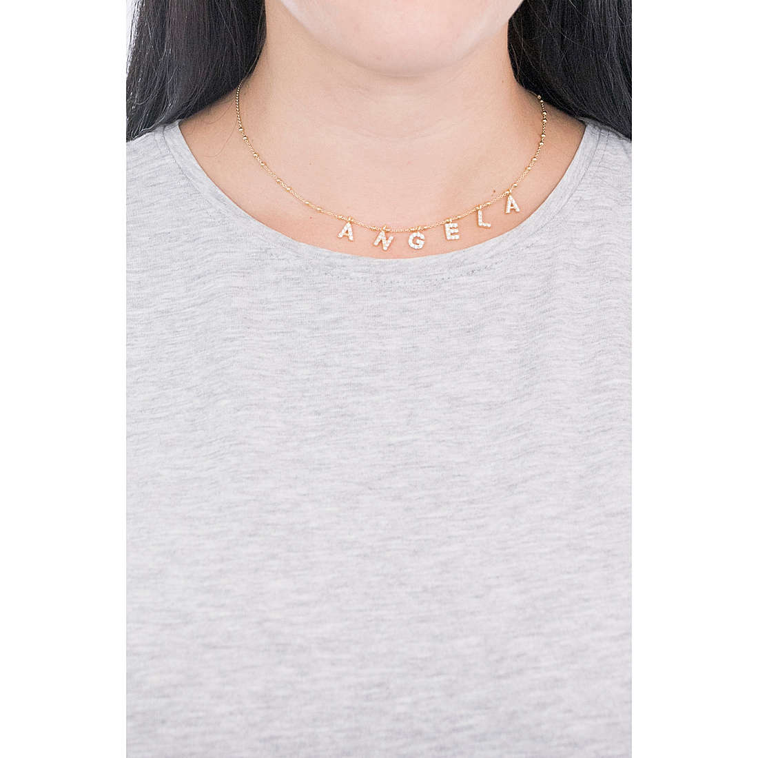 GioiaPura necklaces Nominum woman GYXCAZ0017-44 wearing