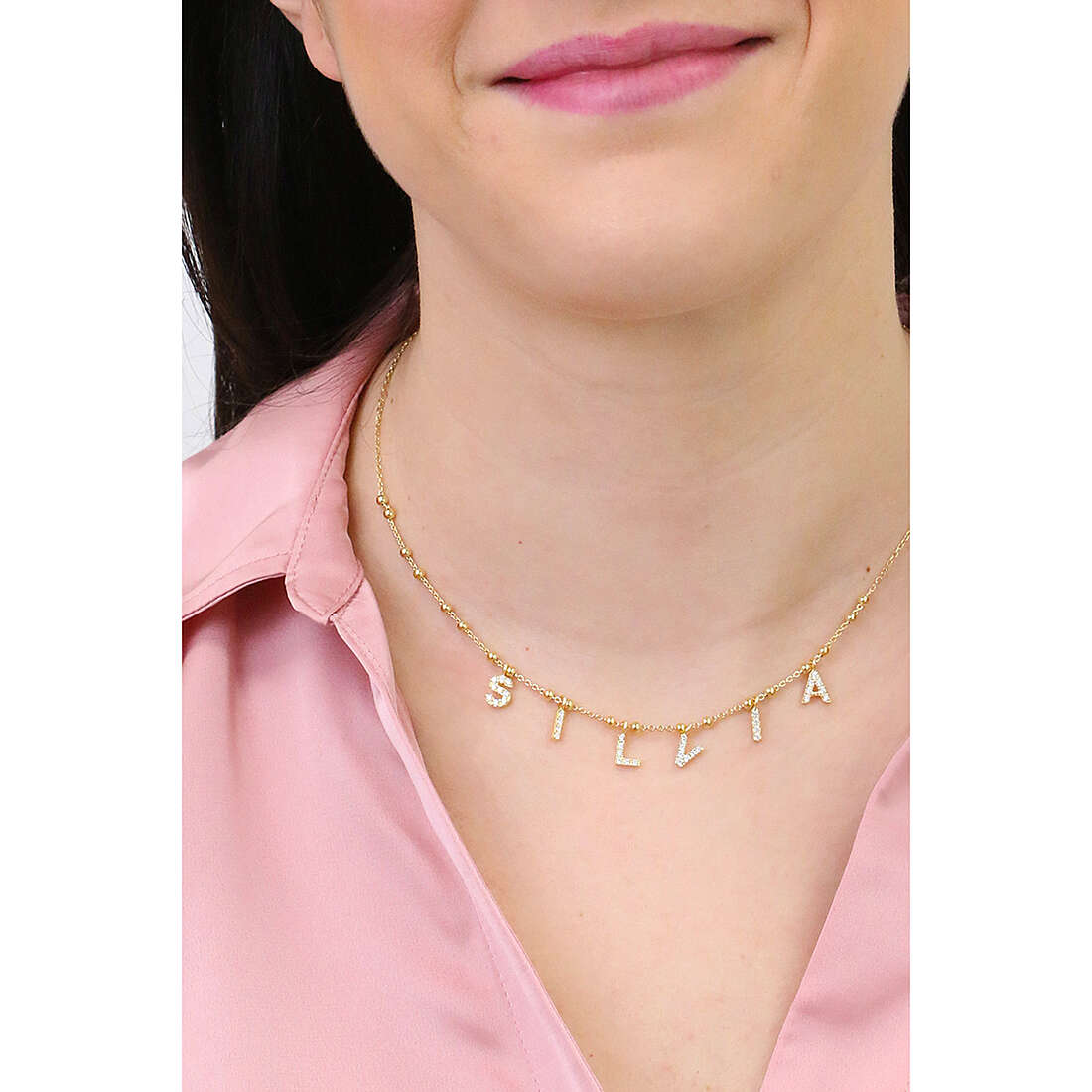 GioiaPura necklaces Nominum woman GYXCAZ0017-9 wearing