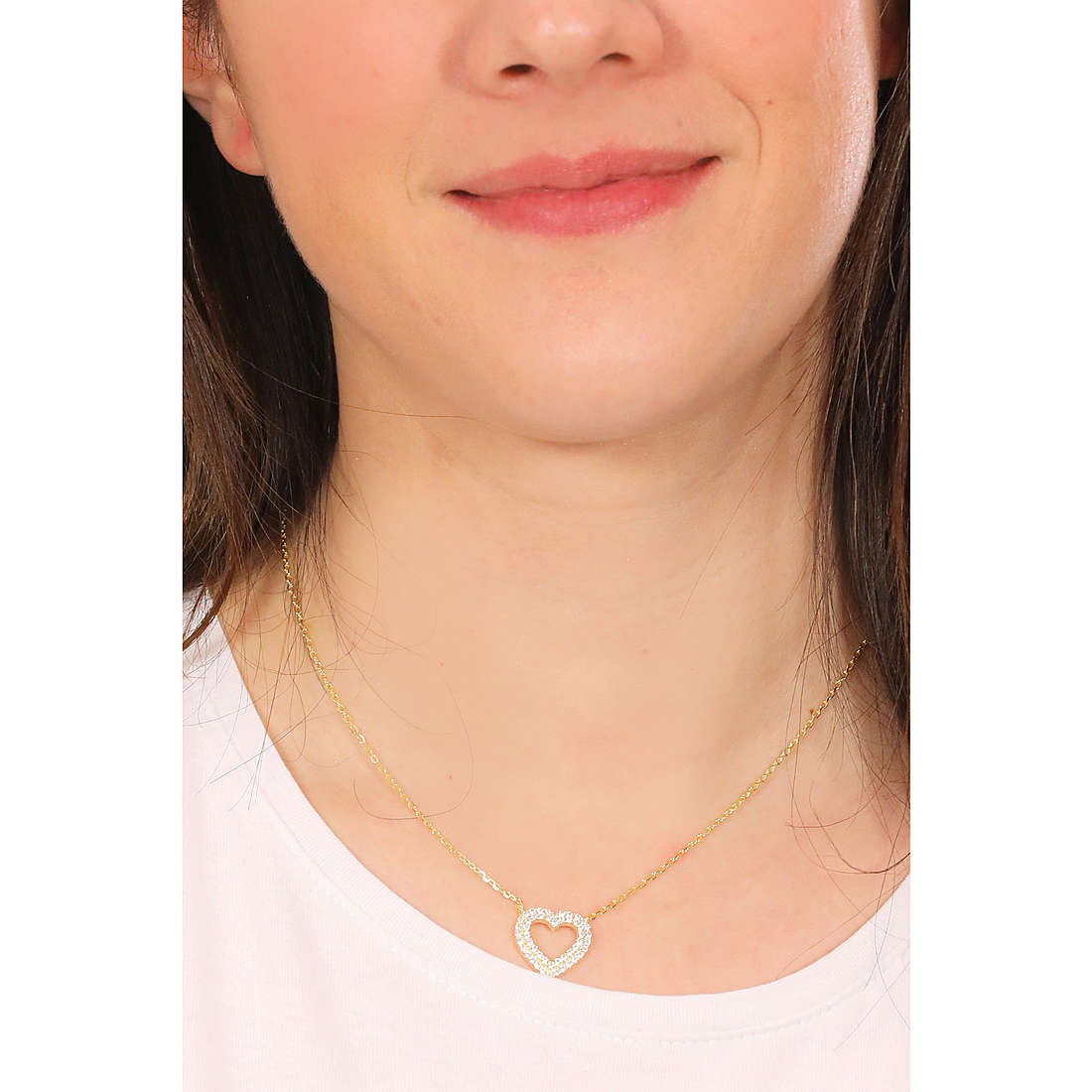GioiaPura necklaces woman ST63764-02OR wearing