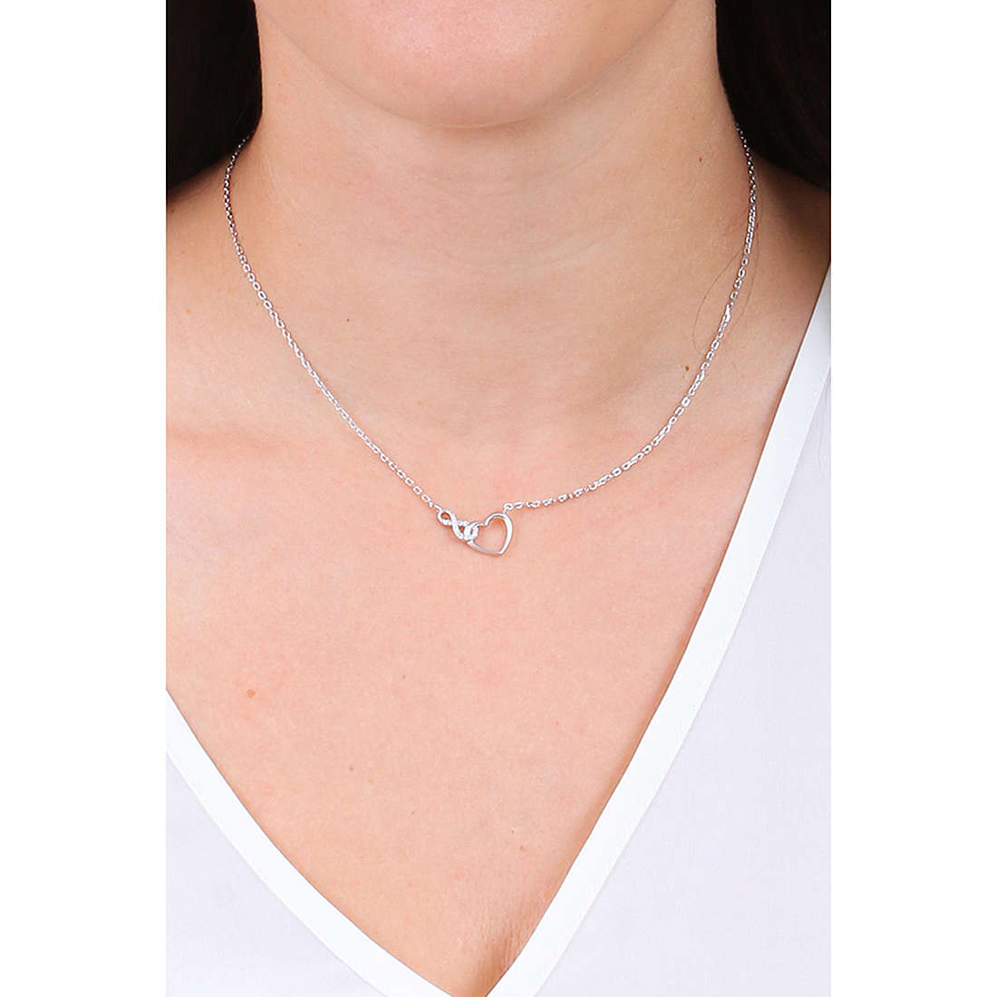 GioiaPura necklaces woman ST65016-RH wearing